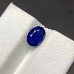 Blue Sapphire Oval Cut — Magnificent 1.5 Ct Loose Corundum