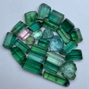 Mixed Tourmaline Rough Parcel 14.05 g — Natural Lot, 0.15 to 1 g per Stone