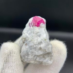 Raw Pink Ruby Specimen 32.8 g — Natural Corundum Crystal