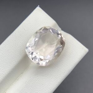 White Fluorite Oval Cut — Magnificent 17.95 Ct Loose Fluorite