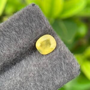 Yellow Sapphire Oval Cut — Magnificent 2 Ct Loose Corundum